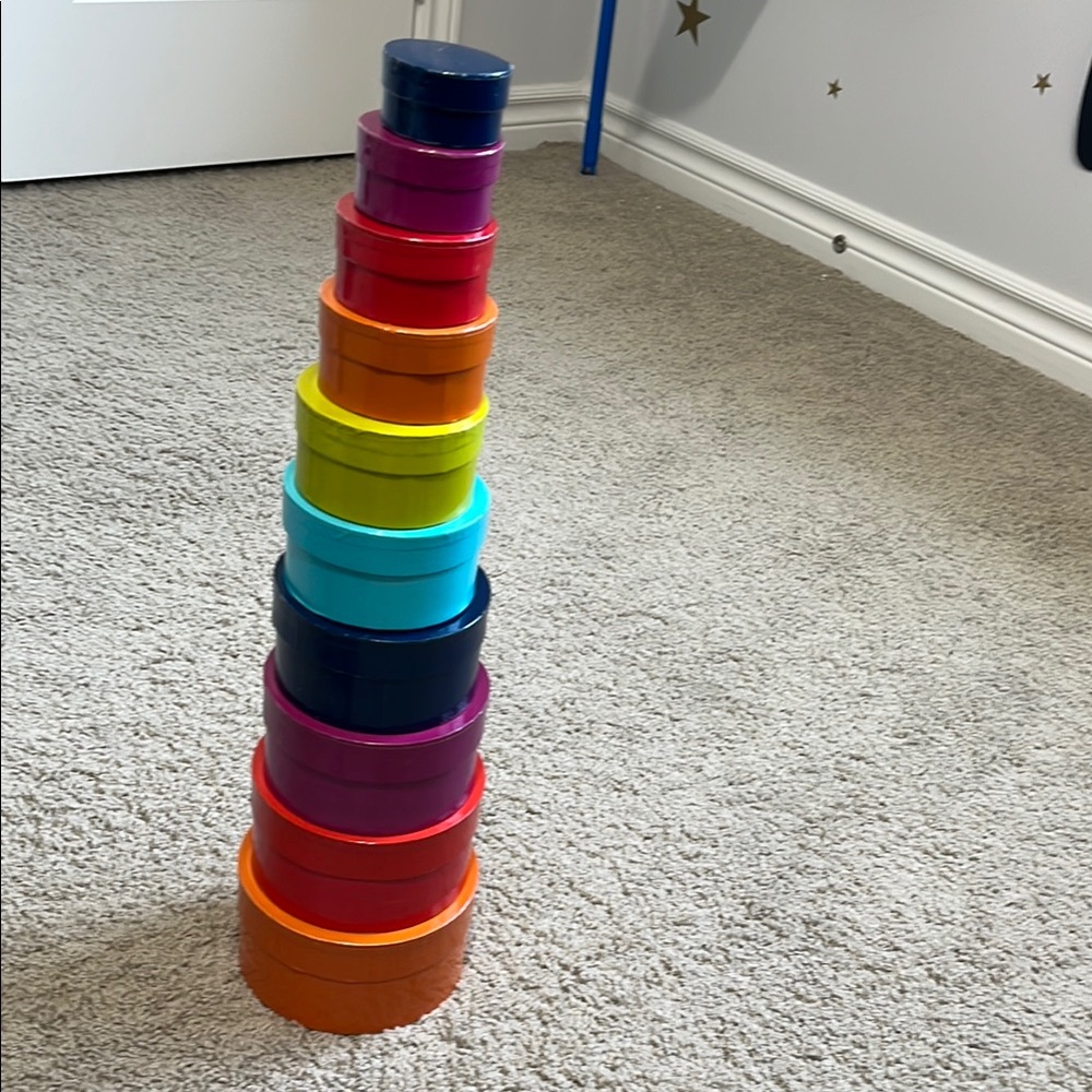 Colorful Multi-Size Storage Box Set - Picture 12 of 13
